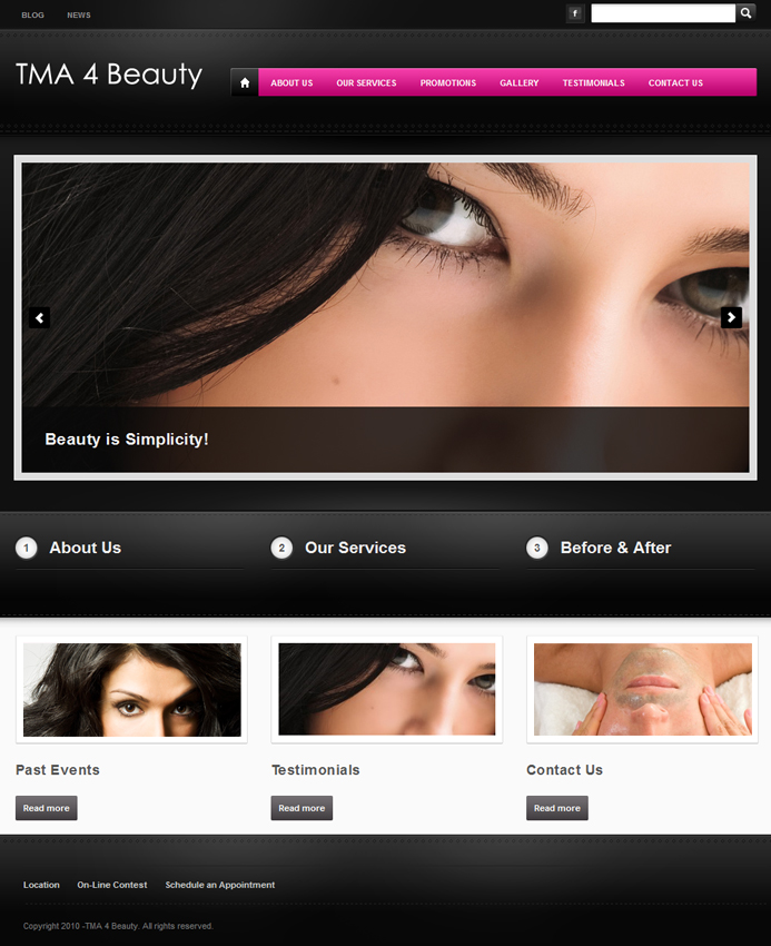 TMA 4 Beauty - Easy Websites Solutions