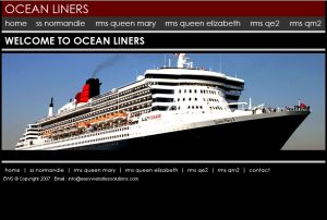 Ocean Liners - Easy Websites Solutions